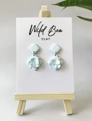 Poppy Flower Earrings