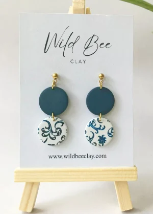 Double Circles Creeper Earrings