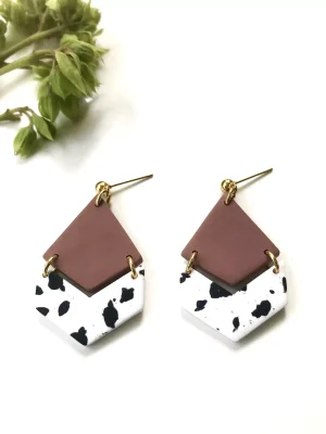 Marble Earrings