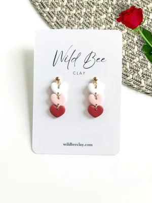 Tiny Hearts Earrings