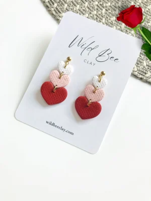 Triple Hearts Dangle
